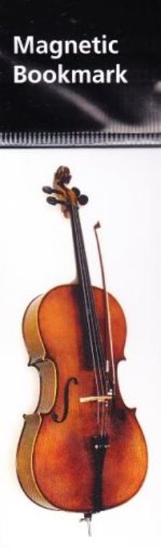 Záložka do knihy magnetická - violoncello