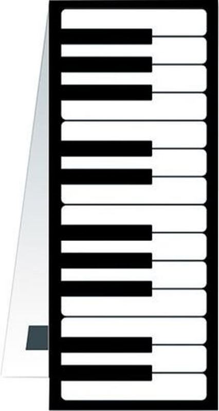 Záložka do knihy magnetická - klaviatura