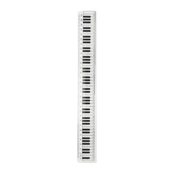 Pravítko - klaviatura 30cm