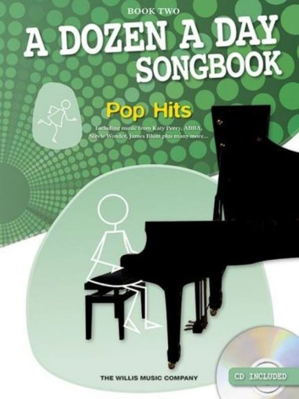 A Dozen A Day Songbook: Pop Hits - Book 2 + CD