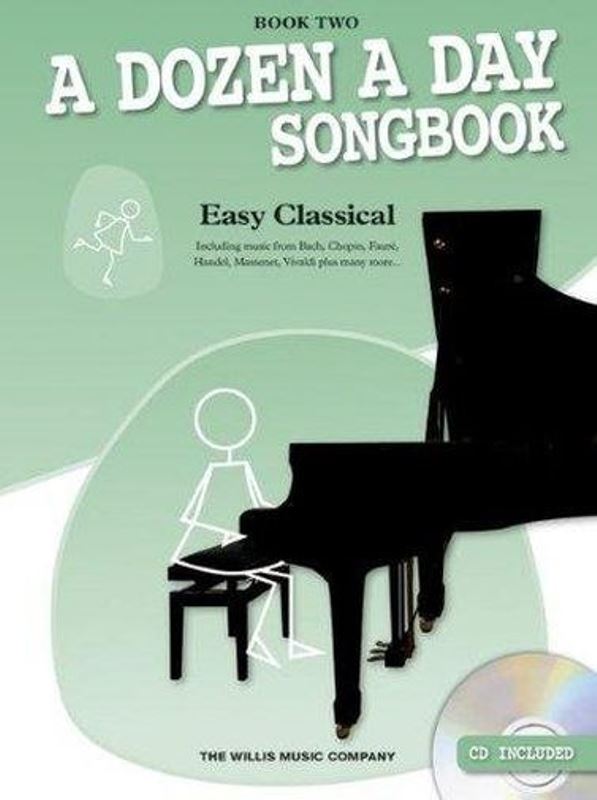 A Dozen A Day Songbook: Easy Classical - Book 2 + CD