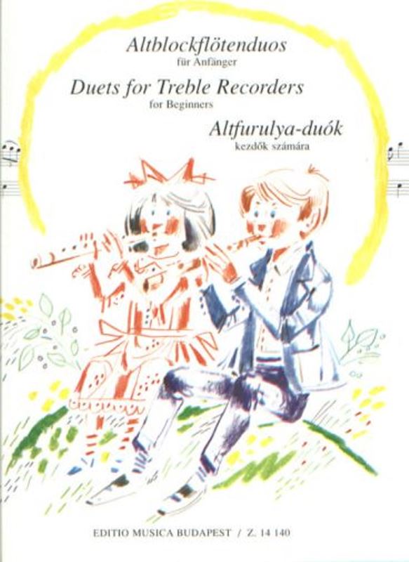 Duets for Treble Recorders for Beginners