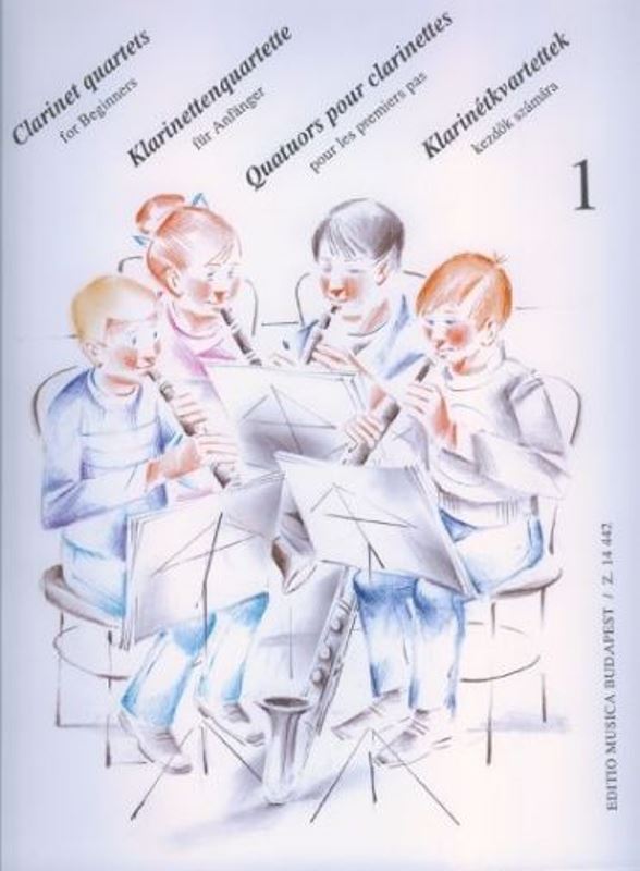 Clarinet quartets for Beginners 1