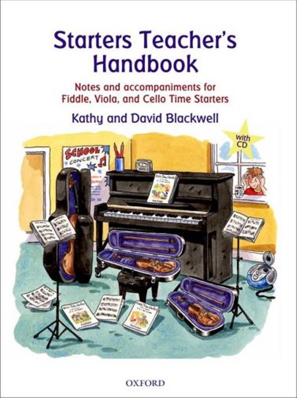 Starter Teachers Handbook + CD (for Fiddle, Viola and Cello Time Starters)