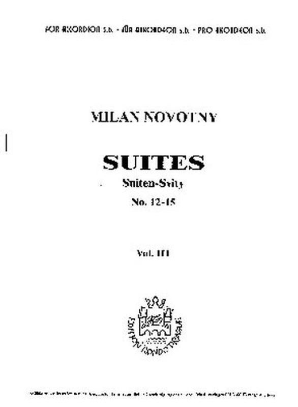 Suites nr. 12-15 vol. 3