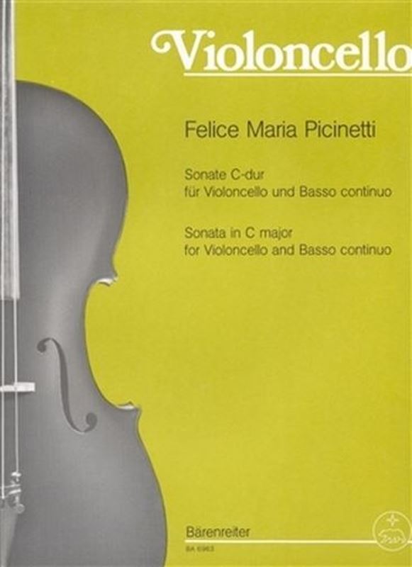 Sonáta pro violoncello a basso continuo C dur