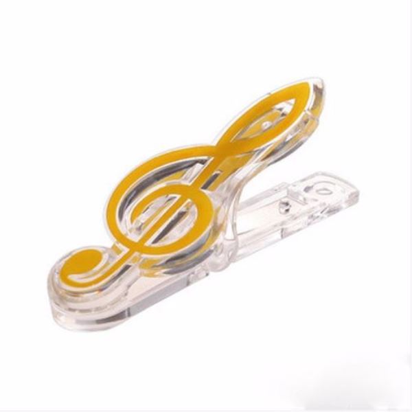 PPT Klip - houslový klíč (žlutý)