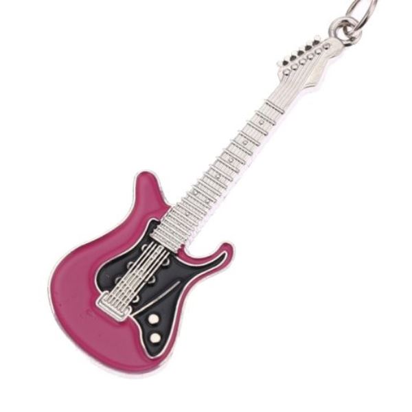 PPT Přívěsek na klíče Stratocaster (růžový)