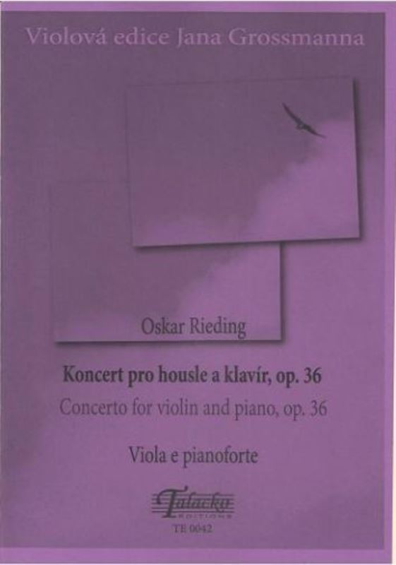 Koncert pro housle a klavír, op.36