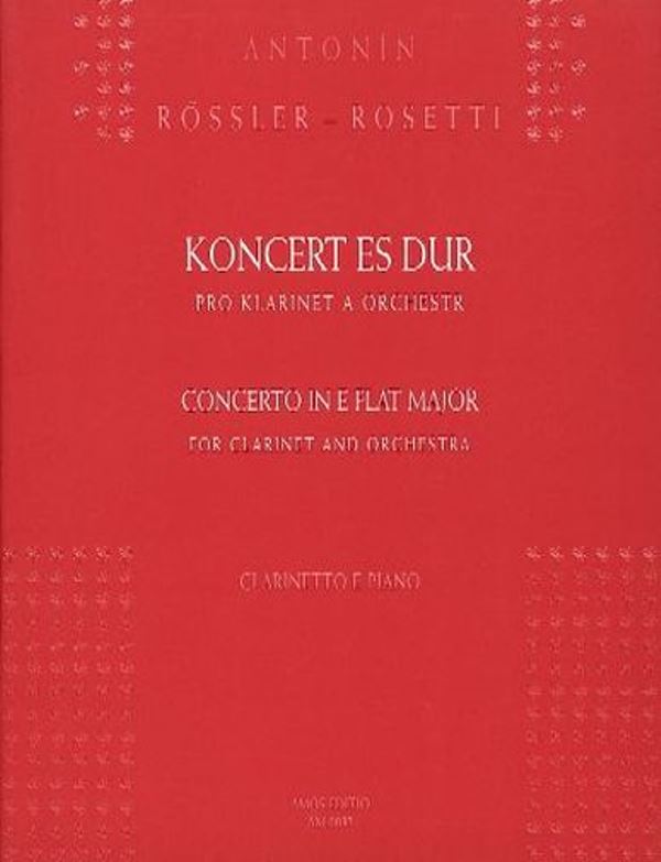 Koncert Es dur pro klarinet a orchestr