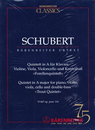 Quintet in A major - Trout Quintet + CD