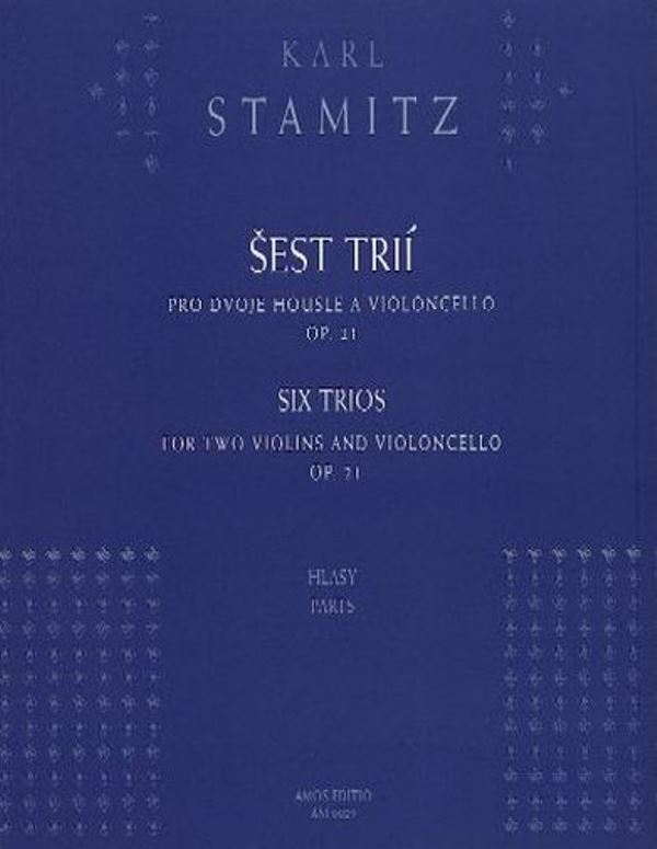 Šest trií pro dvoje housle a violoncello, op. 21