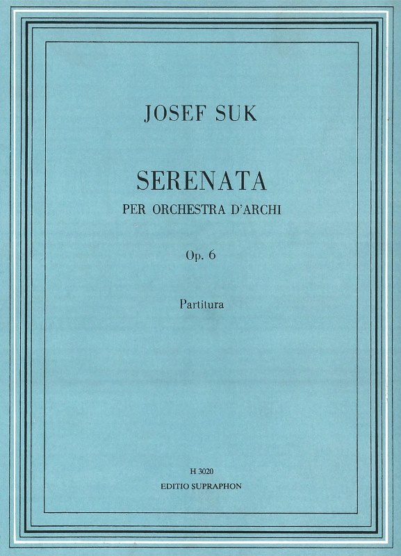 Serenáda Es dur pro smyčcový orchestr op. 6