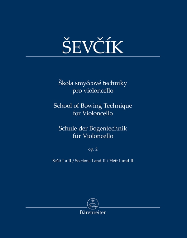 Škola smyčcové techniky pro violoncello op. 2, sešit I a II