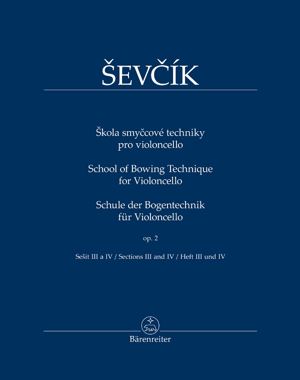 Škola smyčcové techniky pro violoncello op. 2, sešit III a IV