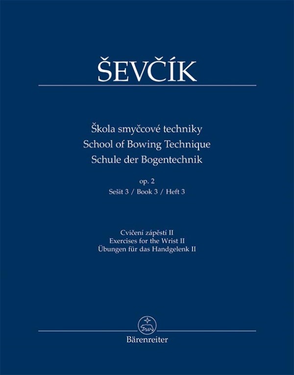 Škola smyčcové techniky op. 2, Sešit 3, Cvičení zápěstí II