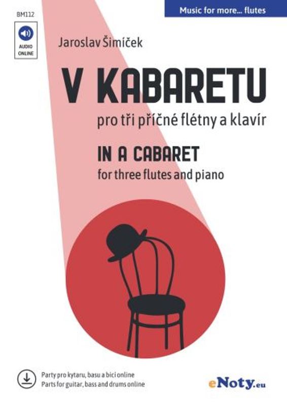 V kabaretu (tři příčné flétny) + Audio Online