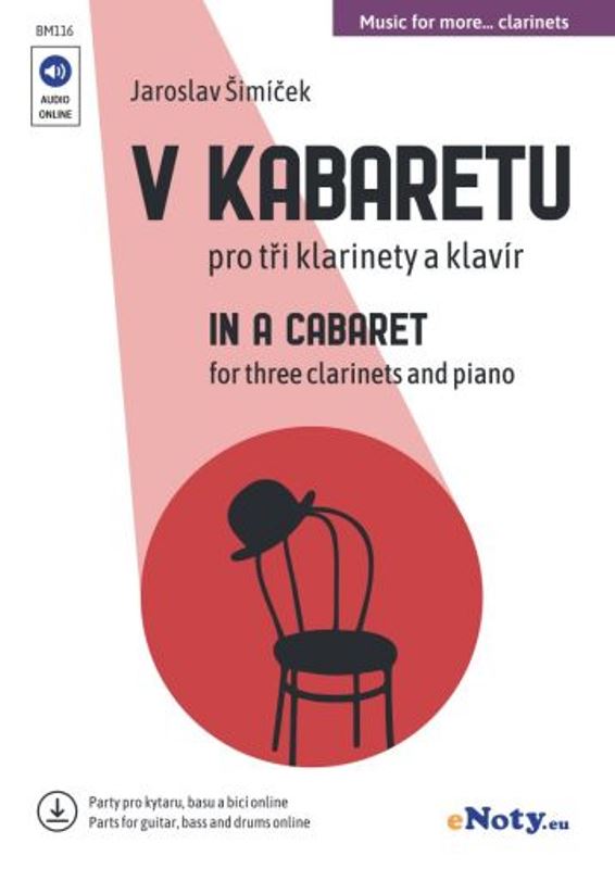 V kabaretu (tři klarinety) + Audio Online