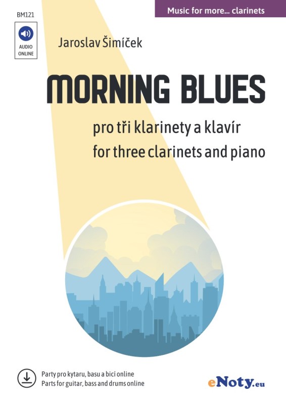 Morning Blues pro tři klarinety a klavír + audio online