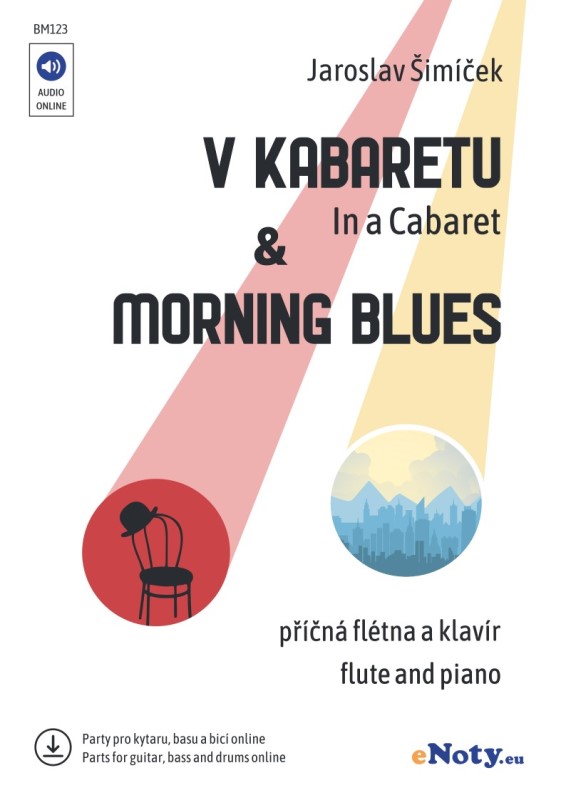 V kabaretu & Morning Blues - příčná flétna a klavír + audio online