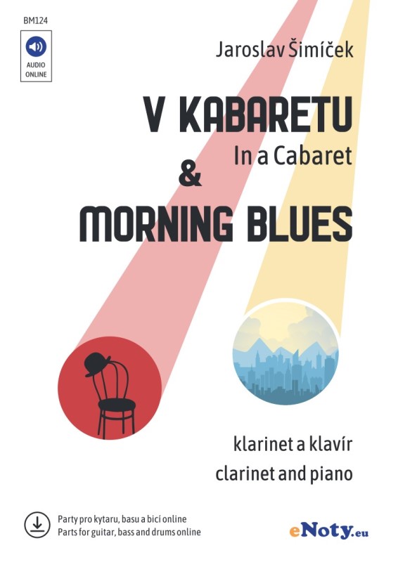 V kabaretu & Morning Blues - klarinet a klavír + audio online