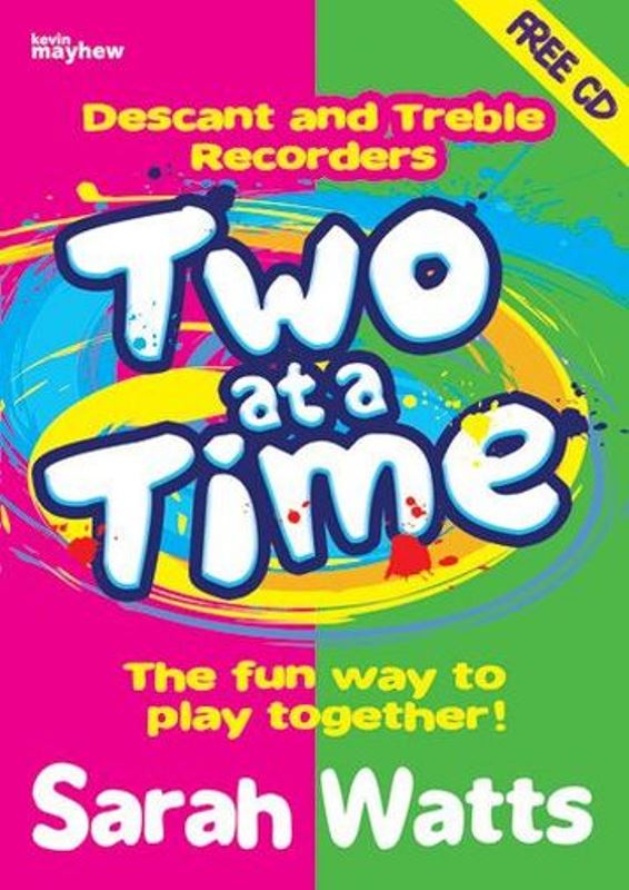Two at a Time Descant and Treble Recorder + CD