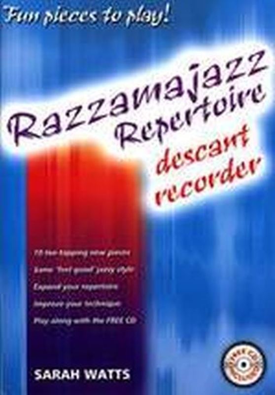 Razzamajazz Repertoire (Descant Recorder) + CD