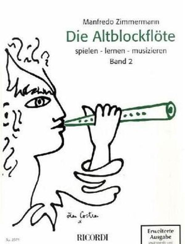 Die Altblockflöte spielen - lernen - musizieren band 2 + CD