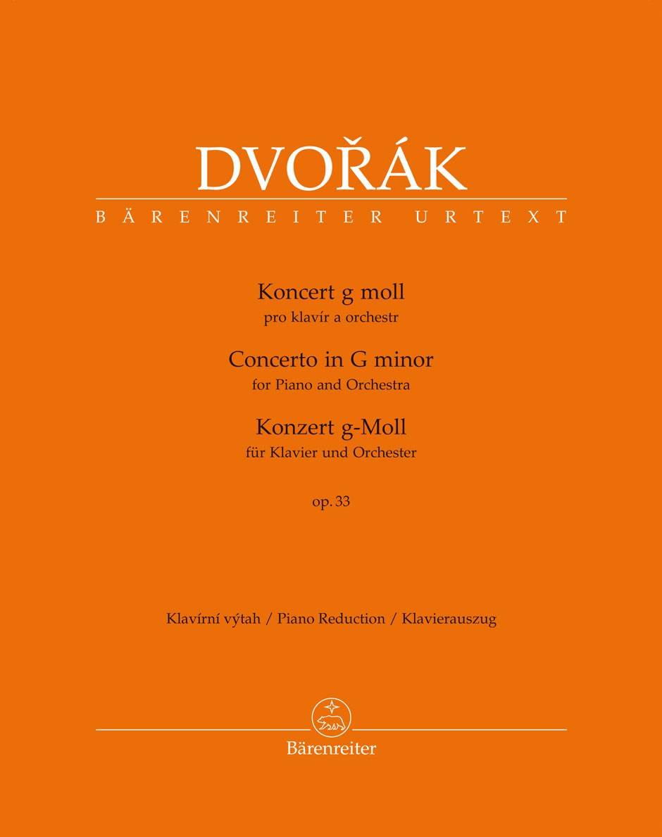 Dvořák: Koncert g moll pro klavír a orchestr op. 33