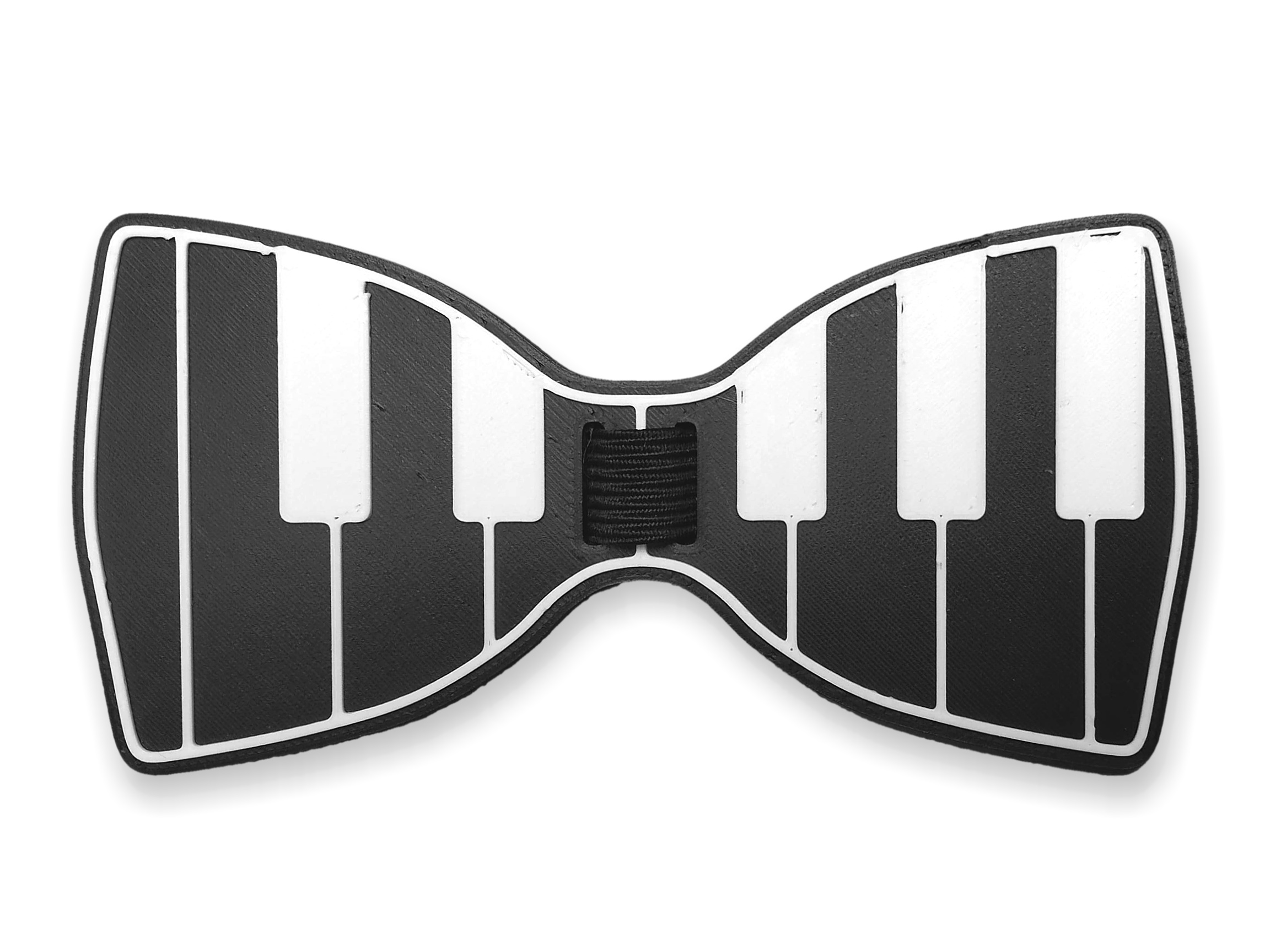 Motýlek (3D tisk) – klaviatura (černý)