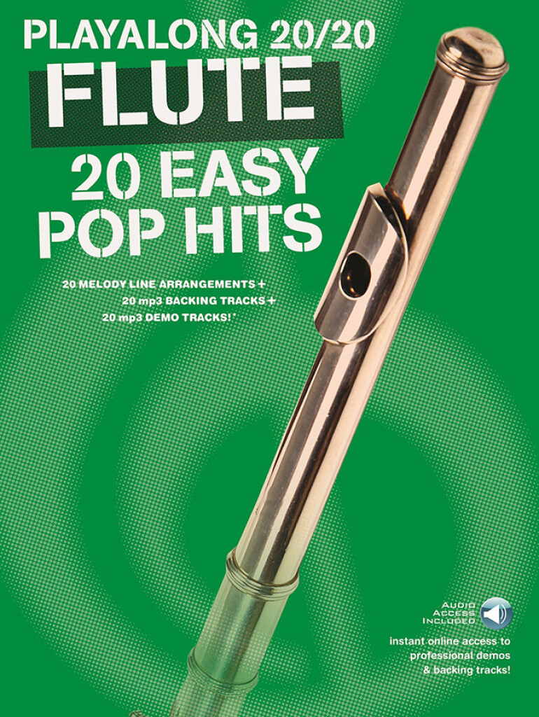20 Easy Pop Hits - Flute + audio