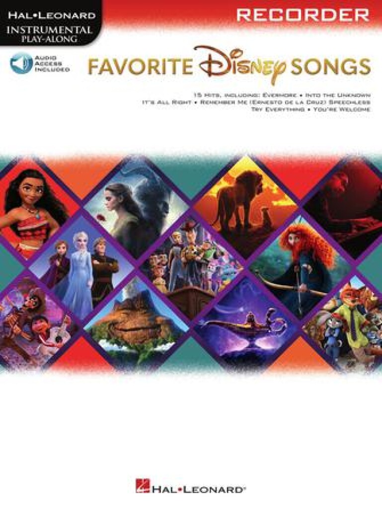 Favorite Disney Songs for Recorder