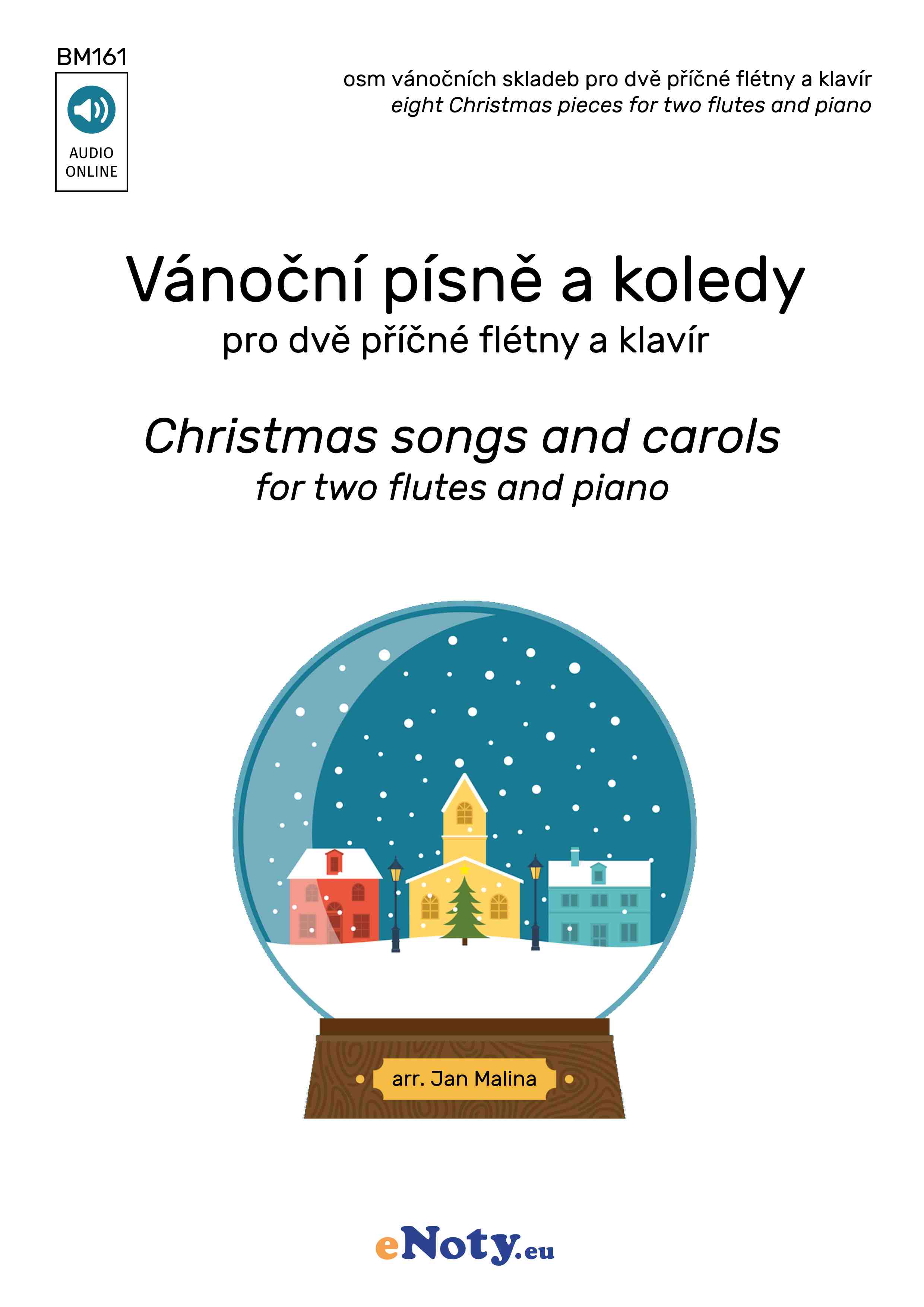 Vánoční koledy pro dvě příčné flétny
