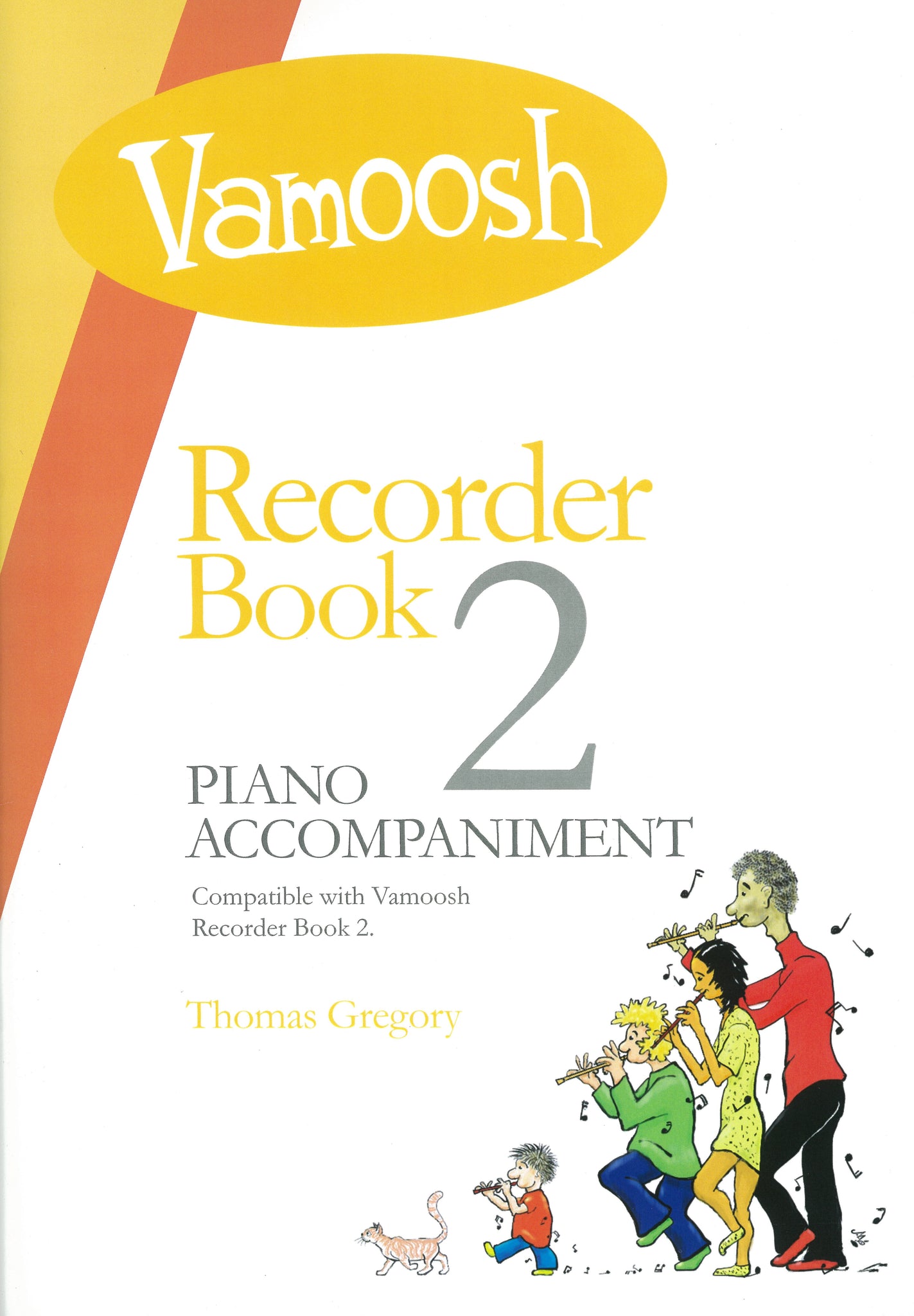 Vamoosh - Recorder book 2 - klavírní doprovody