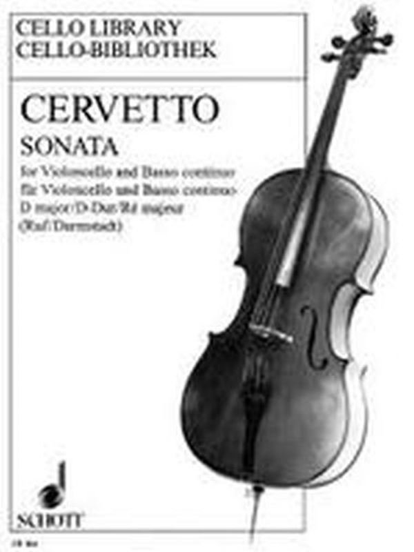 Sonáta D dur, op.2 pro violoncello a basso continuo
