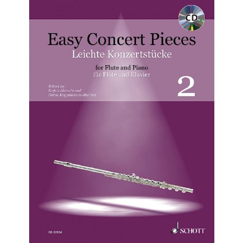 Easy Concert Pieces for Flute 2 + audio
