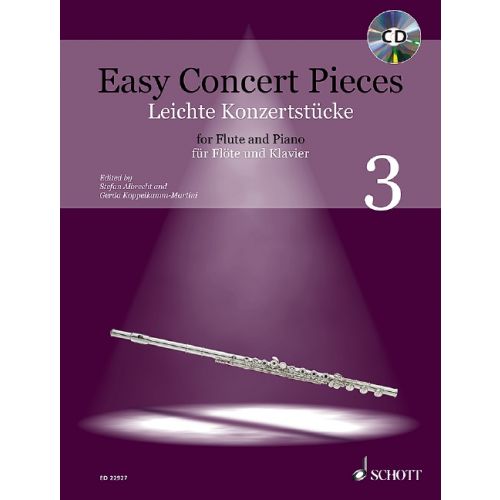 Easy Concert Pieces for Flute 3 + audio
