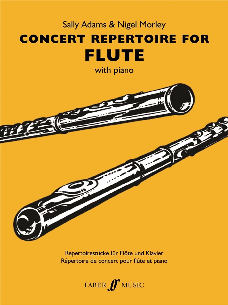 Concert repertoire for flute