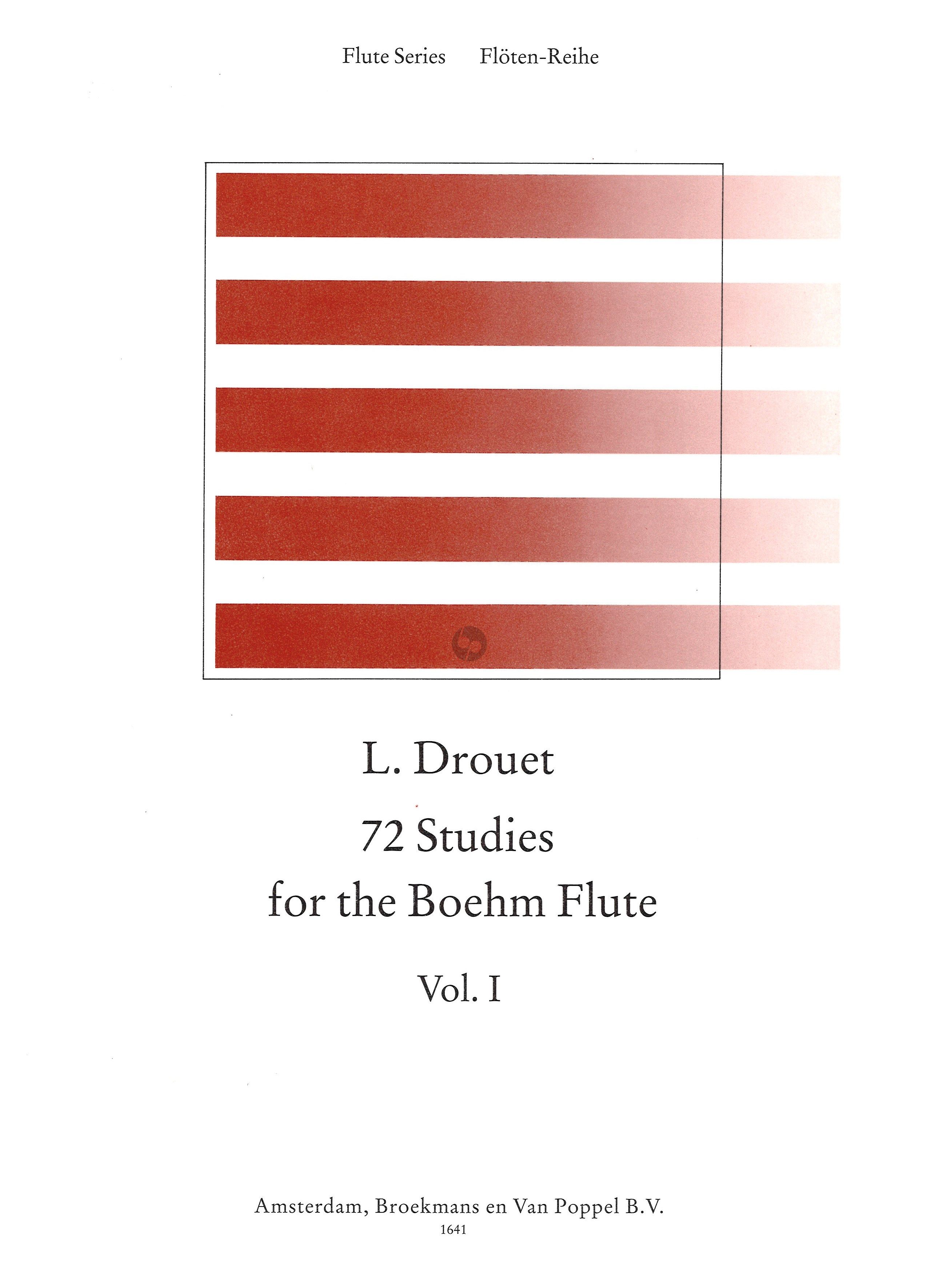 72 Studies for the Boehm Flute Vol 1.