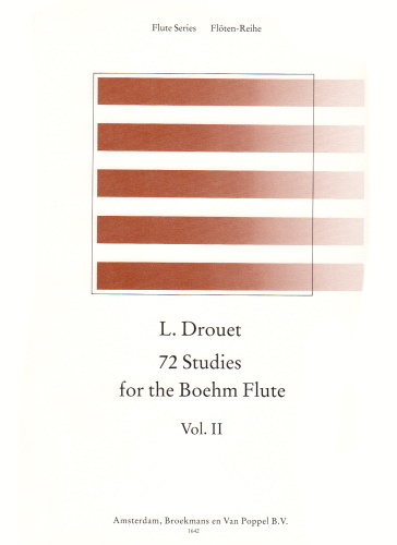 72 Studies for the Boehm Flute Vol 2.