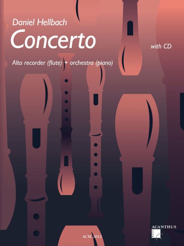 Hellbach: Concerto - Altor recorder (flute) + CD