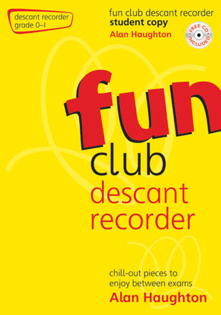 Fun club descant Recorder (0-1) + audio /Student/
