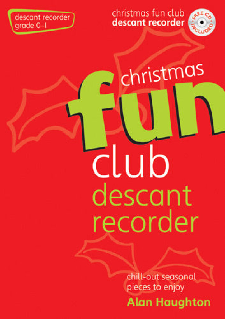 Fun club Descant Recorder (0-1) Christmas + audio