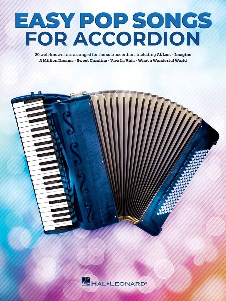 Easy pop songs for Accordion