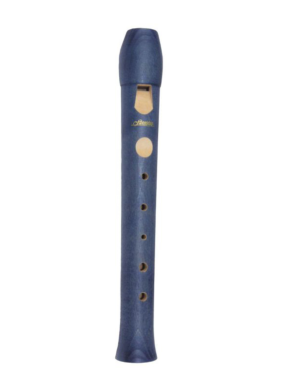 Dětská pětidírková zobcová flétna (modrá)