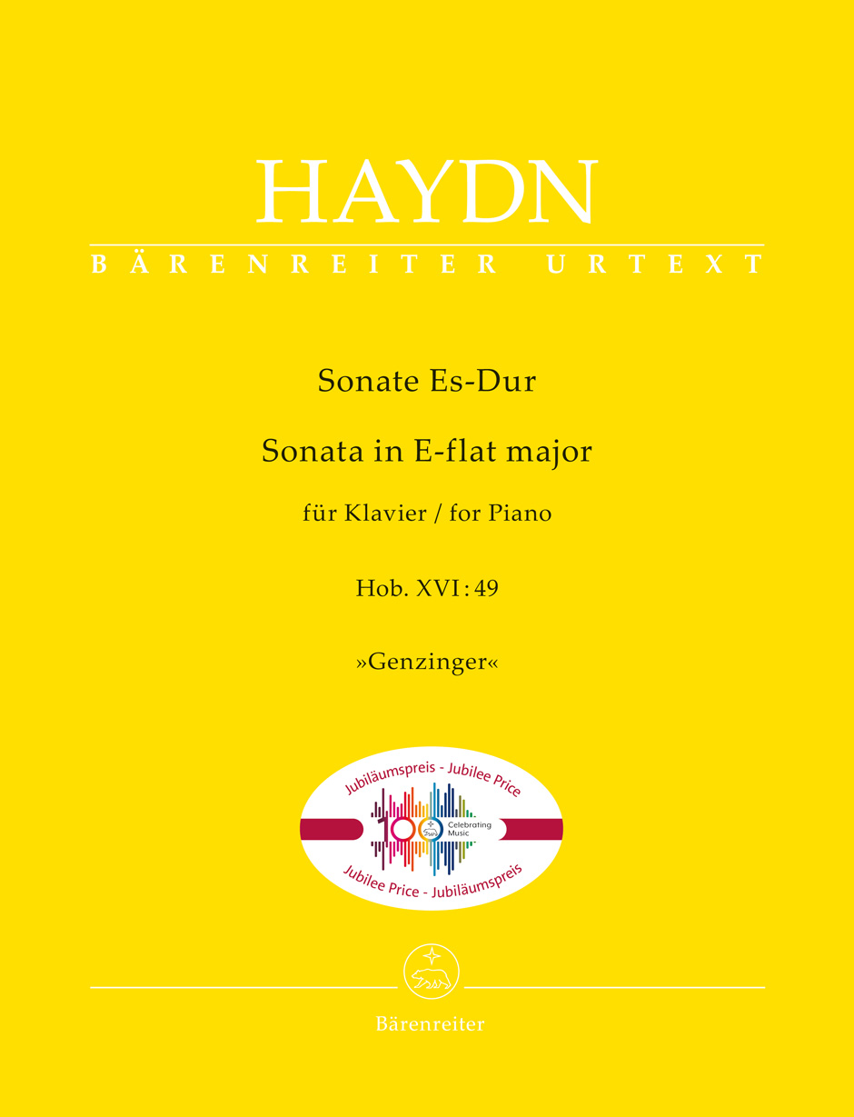 Sonata for Piano E-flat major (Hob. XVI:49) "Genzinger"