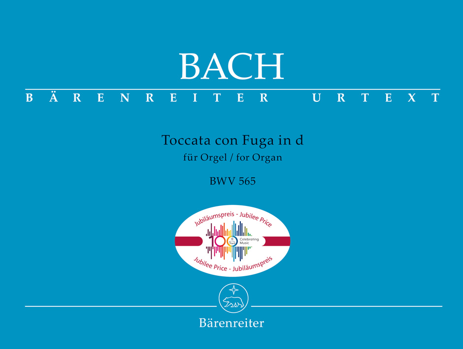 Toccata con Fuga for Organ D minor BWV 565