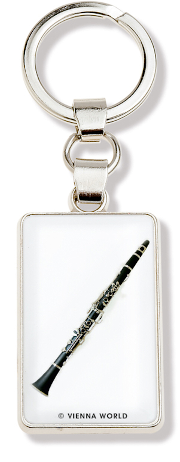 Kovový přívěšek - klarinet