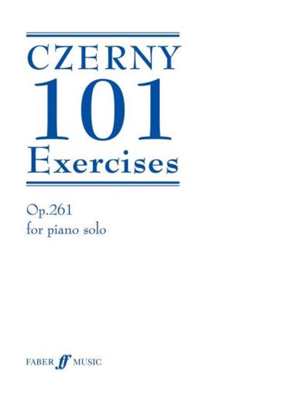 101 Exercises For Piano op. 261