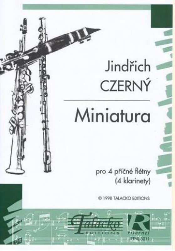 Miniatura pro 4 příčné flétny (klarinety)